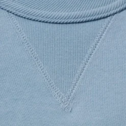 The Real McCoy's 10.oz Loopwheel Sweatshirt Saxe