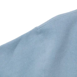 The Real McCoy's 10.oz Loopwheel Sweatshirt Saxe