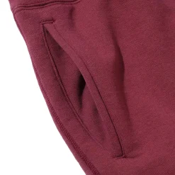 The Real McCoy's 9oz. Loopwheel Sweatshorts Maroon