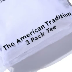 The Real McCoy's 2pcs Pack Tee White