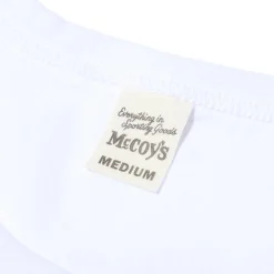 The Real McCoy's 2pcs Pack Tee White