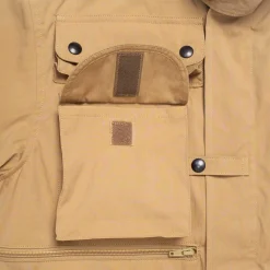 The Real McCoy's Photographers Utility Jacket Beige