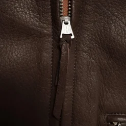 The Real McCoy's 30s Sports Jacket / Freeman Deerskin Brown