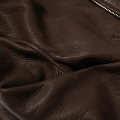 The Real McCoy's 30s Sports Jacket / Freeman Deerskin Brown