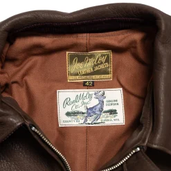 The Real McCoy's 30s Sports Jacket / Freeman Deerskin Brown