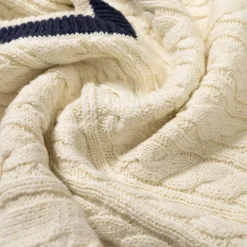 The Real McCoy's Tilden Knit Sweater Milk