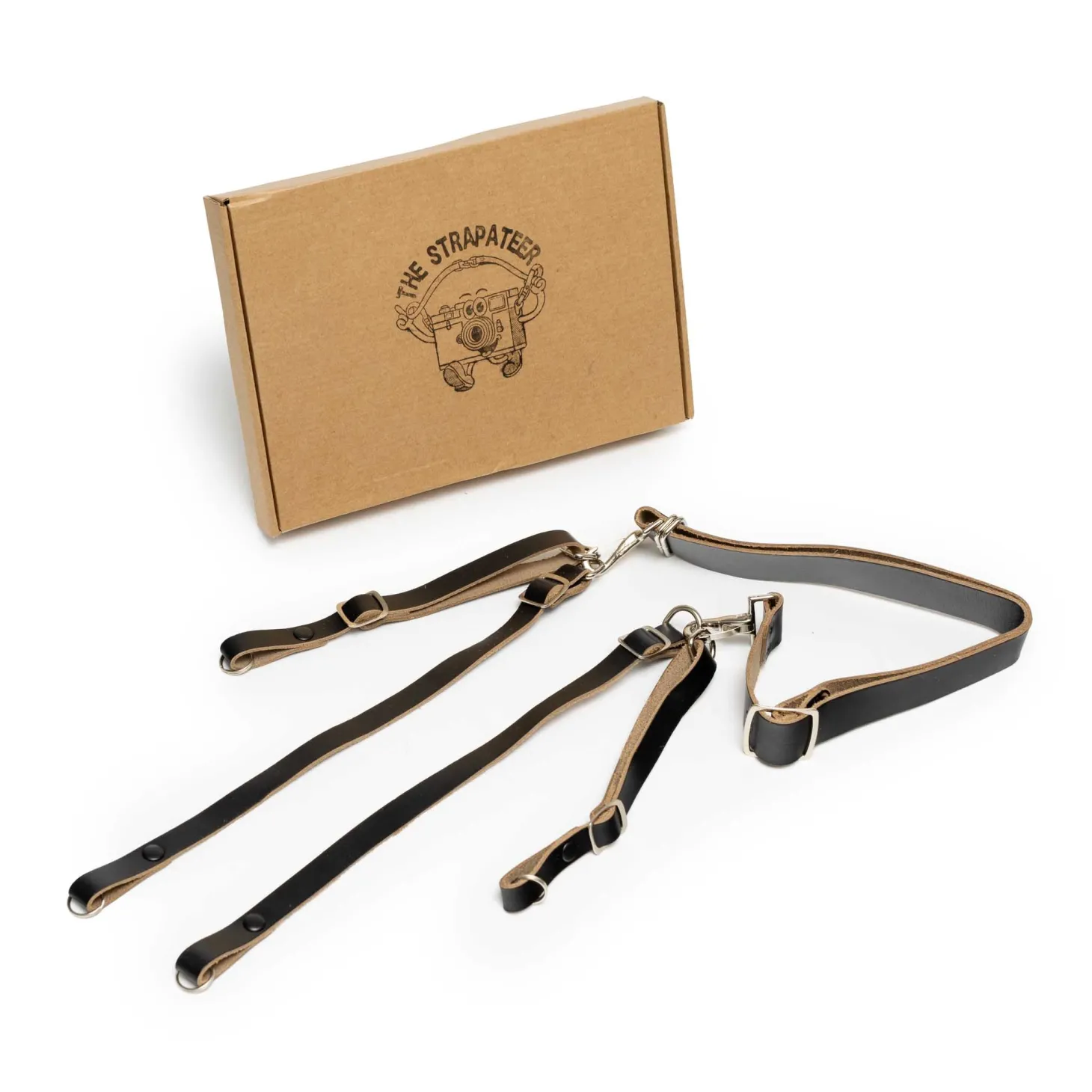 Strapateer The 'Type C' Camera Strap Black