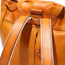 Vasco Leather Army Rucksack Mustard Camel