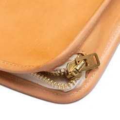 Vasco Leather Document Briefcase Natural