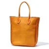 Vasco Leather Old Tote Bag Mustard Camel
