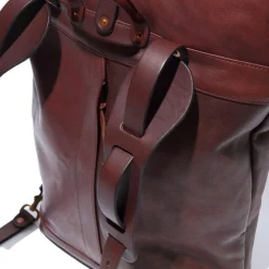 Vasco Roll Top Rucksack Brown
