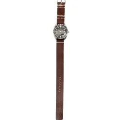 Vasco VSCC-640G10 Leather NATO Watch Strap Brown