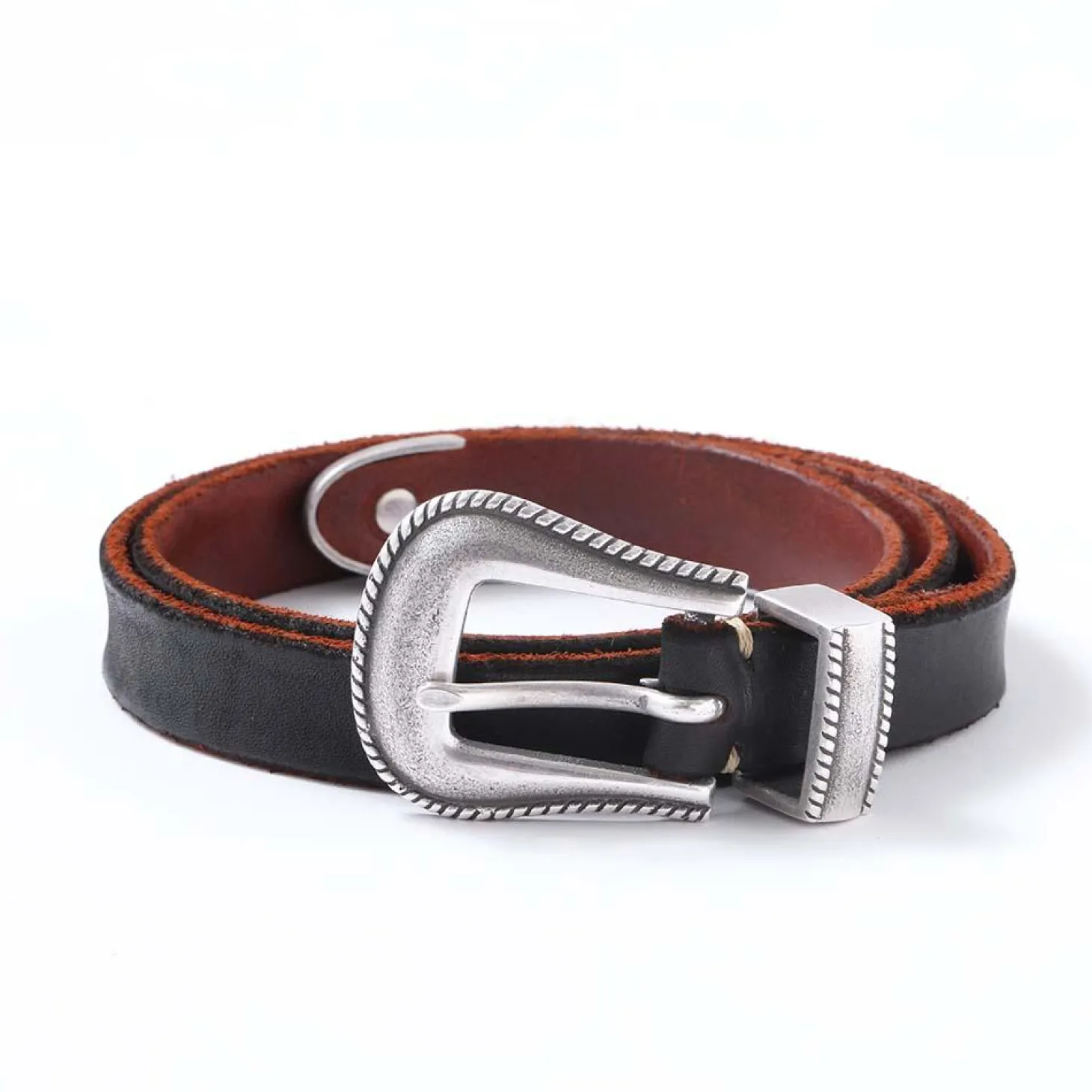 Vintage Works DH5738 Chasin' Belt Black