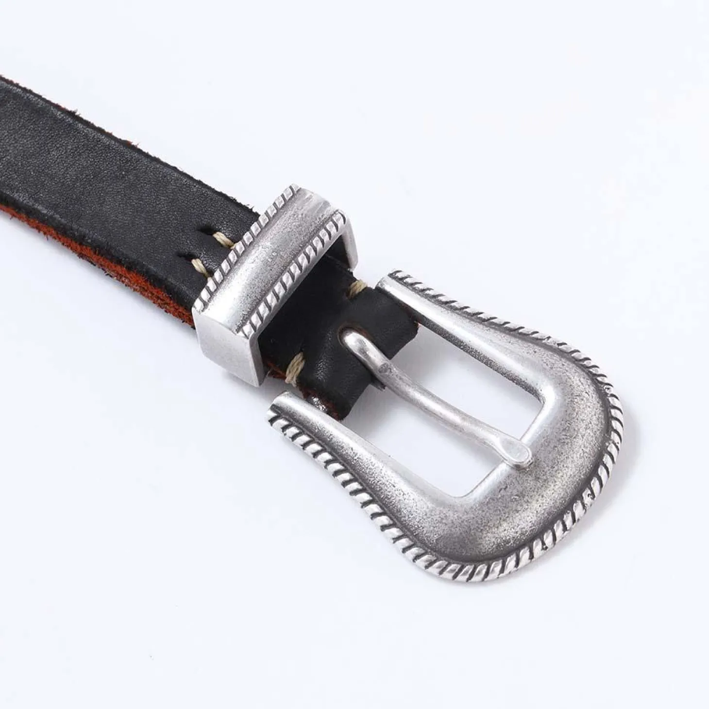 Vintage Works DH5738 Chasin' Belt Black