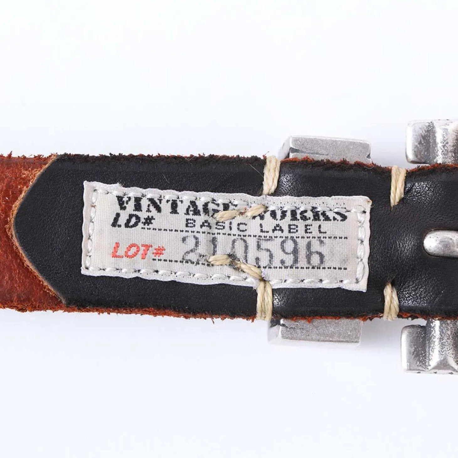 Vintage Works DH5738 Chasin' Belt Black