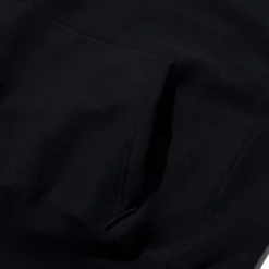 Warehouse & Co Lot. 484 Hooded Sweatshirt Black