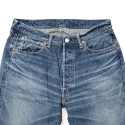 Warehouse & Co . Lot. 1101 Second Hand Series Used Wash Jean 12oz