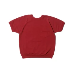 Warehouse & Co Lot. 4085 S/S Sweatshirt Burgundy