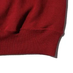 Warehouse & Co Lot. 4085 S/S Sweatshirt Burgundy