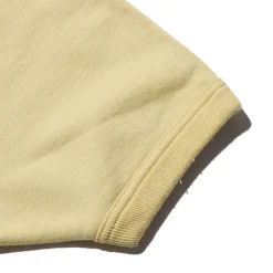 Warehouse & Co Lot. 4085 S/S Sweatshirt Light Yellow