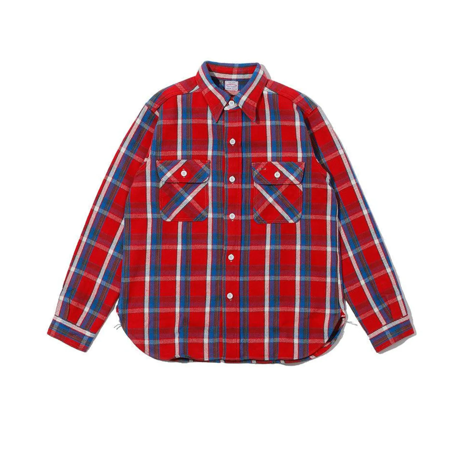 Warehouse & Co Lot. 3104B Flannel Shirt 1-Red