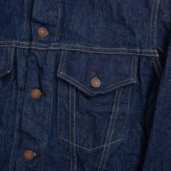 Warehouse & Co Lot. 2003xx 3rd Type (Early 1960's) Denim Jacket Indigo One Wash