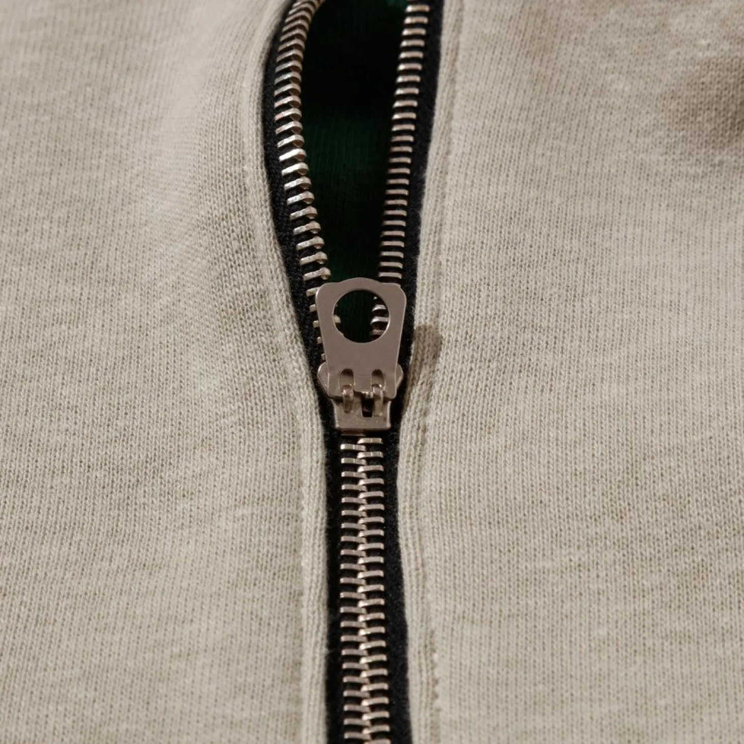 Warehouse & Co x John Gluckow Olympic Champion Sweat Parka Beige