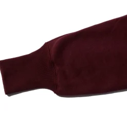 Warehouse & Co x John Gluckow The Knockout Hooded Sweatshirt Burgundy