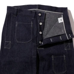Warehouse & Co x John Gluckow Warehouse & Co. x John Gluckow Netmaker's Trousers Indigo