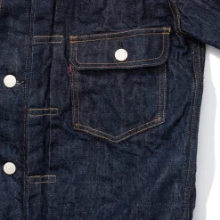 Warehouse & Co . 2002XX Blanket Lined Denim Jacket