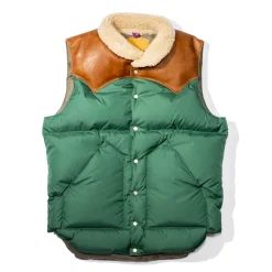 Warehouse & Co Warehouse x Rocky Mountain Featherbed 2122 Christy Vest Pine Green