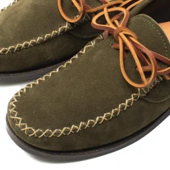 Yuketen Canoe Moc w/ Camp Sole FO Olive