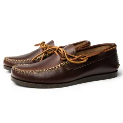 Yuketen Canoe Moc w/ Camp Sole G Brown