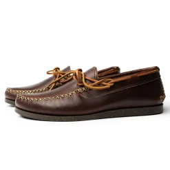 Yuketen Canoe Moc w/ Camp Sole G Brown