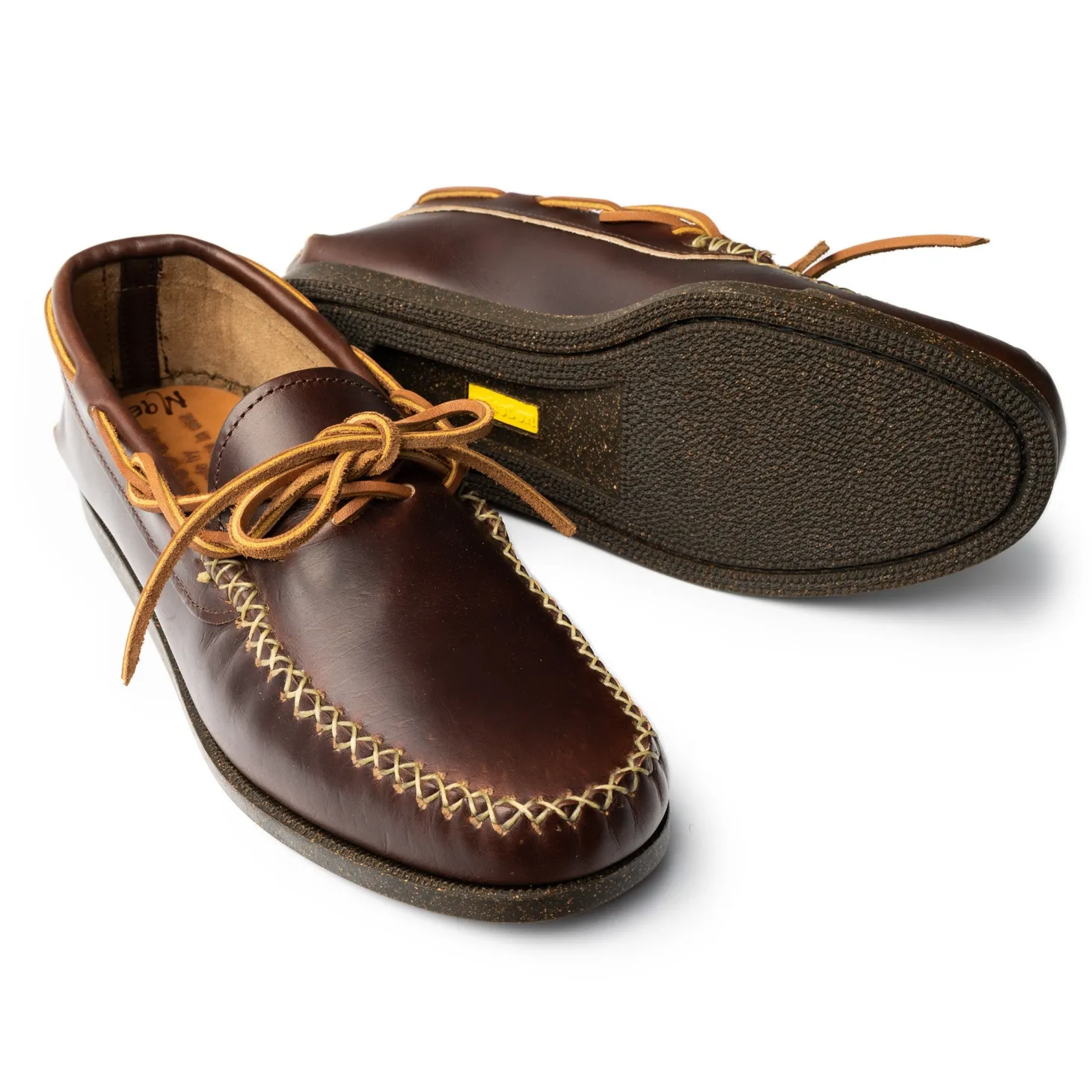 Yuketen Canoe Moc w/ Camp Sole G Brown