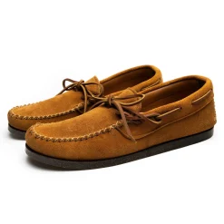 Yuketen Canoe Moc w/ Camp Sole FO G Brown