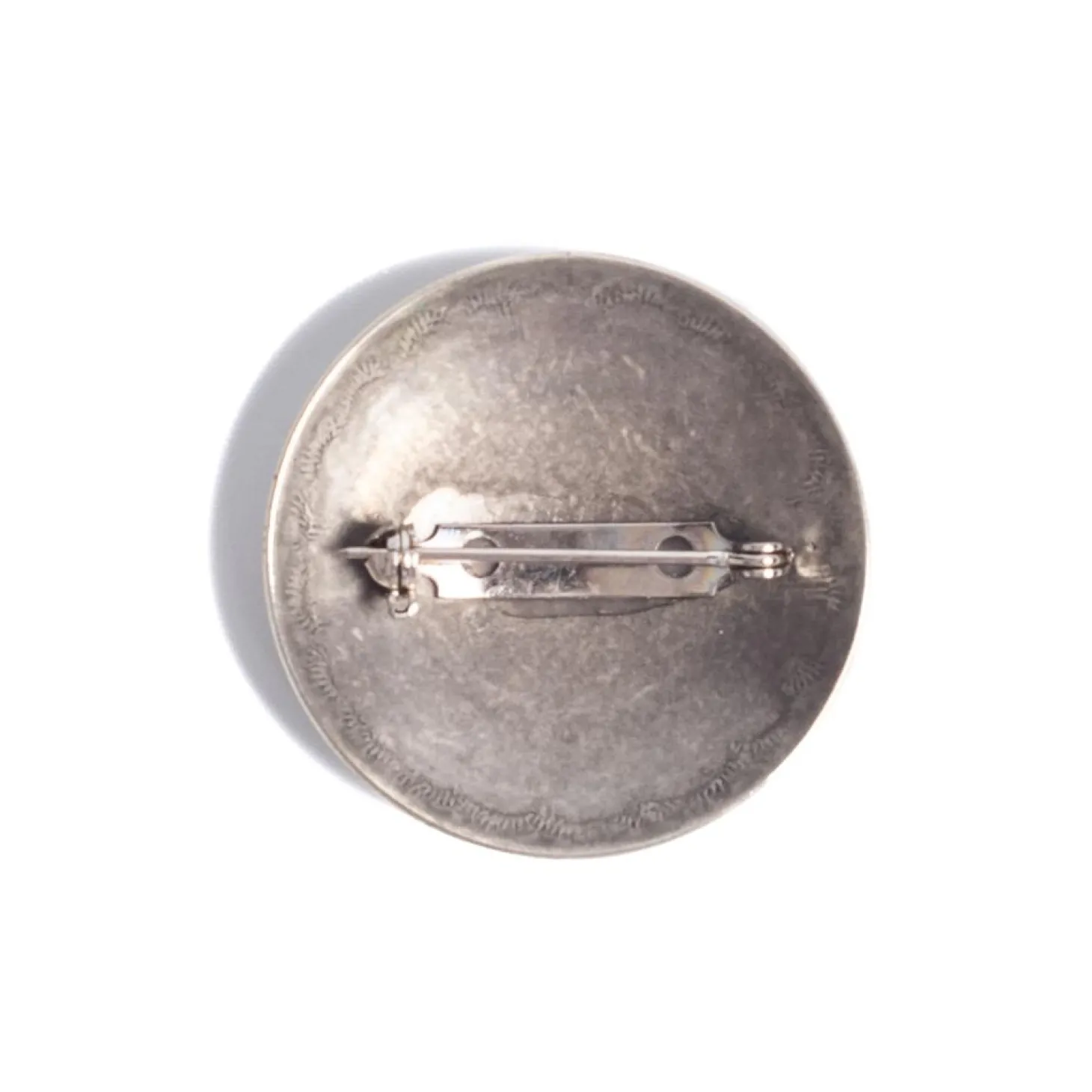 Yuketen Nickel Silver Concho Pin 1 (1.5")