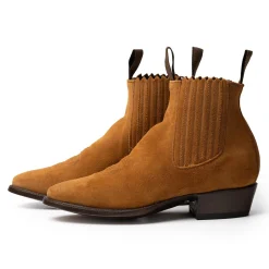 Yuketen Pancho Boot Golden Brown Suede