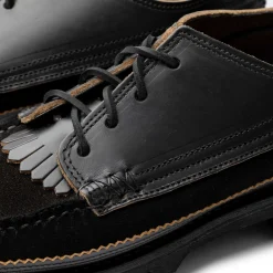 Yuketen Semi Handsewn Maine Guide Ox DB w/Kiltie Black